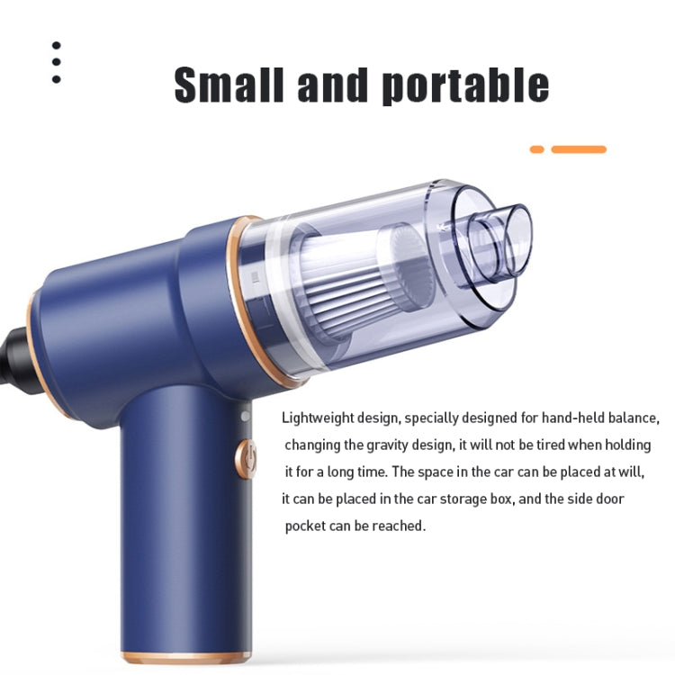 Small Wireless Charging Car Vacuum Cleaner Handheld High Power Vacuum Cleaner, 117C-Blue, 117CD-Blue, 117CG-Blue, 117C-Black, 117CD-Black, 117CG-Black, 117C-White, 117CD-White