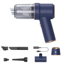 Load image into Gallery viewer, Small Wireless Charging Car Vacuum Cleaner Handheld High Power Vacuum Cleaner, 117C-Blue, 117CD-Blue, 117CG-Blue, 117C-Black, 117CD-Black, 117CG-Black, 117C-White, 117CD-White