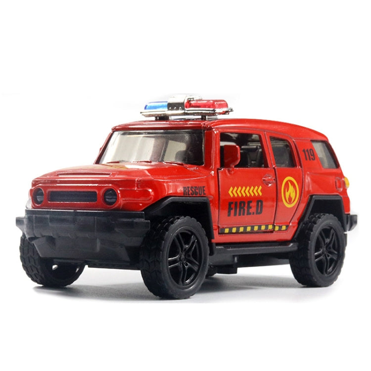1:36 Off-road Police Car Ambulance Model Boy Car Toy With Sound and Light
