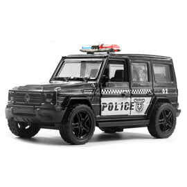 1:36 Off-road Police Car Ambulance Model Boy Car Toy With Sound and Light
