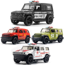 Load image into Gallery viewer, 1:36 Off-road Police Car Ambulance Model Boy Car Toy With Sound and Light