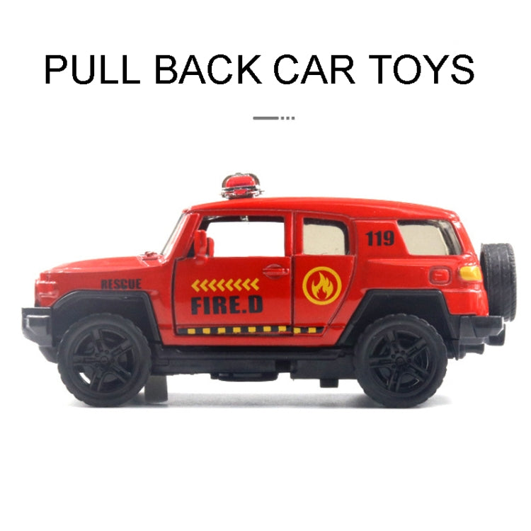 1:36 Off-road Police Car Ambulance Model Boy Car Toy With Sound and Light