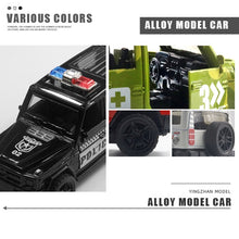 Load image into Gallery viewer, 1:36 Off-road Police Car Ambulance Model Boy Car Toy With Sound and Light