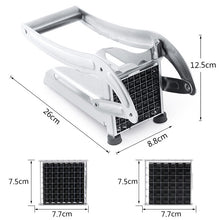 Load image into Gallery viewer, JD-052 Stainless Steel French Fries Cut Multi-functional Home Manual Fries Cut, Potato Cutter 4, Potato Cutter 5
