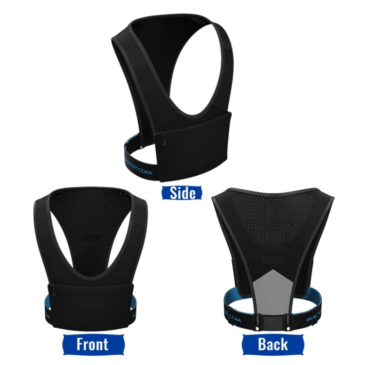 Night Reflective Running Chest Bag Vest Bag Phone Holder