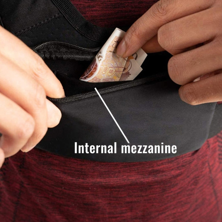 Night Reflective Running Chest Bag Vest Bag Phone Holder