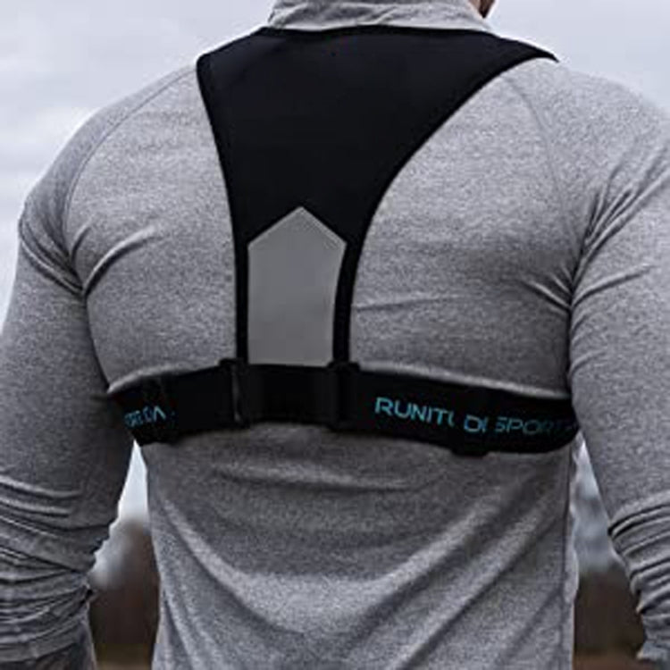Night Reflective Running Chest Bag Vest Bag Phone Holder