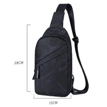 Load image into Gallery viewer, XQB990 Men Chest Bag Messenger Bag Oxford Cloth Sports Bag