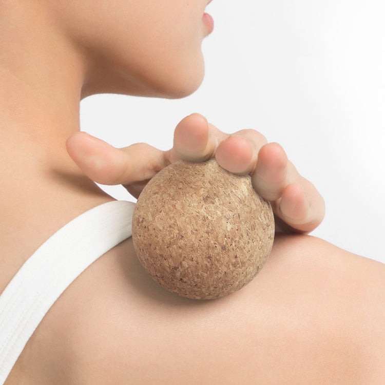 YG049 High-Density Cork Yoga Massage Ball Fitness Fascia Balls