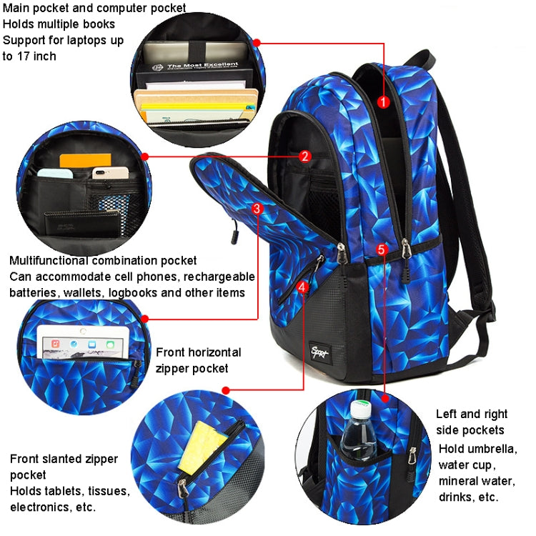 School Schoolbag Large Capacity Travel Backpack