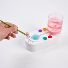 Load image into Gallery viewer, 2nd Generation Oil Painting Brush Cleaner Tool with Water Container Paint Pen Washer, GEN 2 Green, GEN 2 Pink