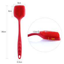 Load image into Gallery viewer, ZYA-251 Silicone Integrated Pot Scrubbing Brush Household Kitchen Cleaning Brush Dishwashing Brush, Red