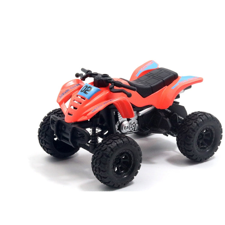 1:36 Simulated Beach Four-wheel Off-road Motorcycle Model Children Toy Car
