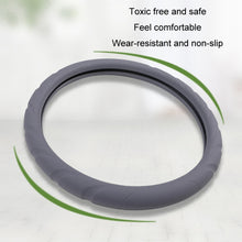 Load image into Gallery viewer, Silicone Non-slip Wear-resistant Steering Wheel Cover, 37-42cm