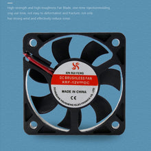 Load image into Gallery viewer, 5cm Silent DC Cooling Fan, 3pcs XIN RUI FENG 5V Oil Bearing, 3pcs XIN RUI FENG 12V Oil Bearing, 3pcs XIN RUI FENG 24V Oil Bearing, 3pcs XIN RUI FENG 5V Ball Bearing, 3pcs XIN RUI FENG 12V Ball Bearing, 3pcs XIN RUI FENG 24V Ball Bearing