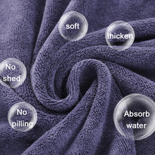 Load image into Gallery viewer, Nano Thickened Large Bath Towel Hairdresser Beauty Salon Adult With Soft Absorbent Towel, 25x25cm, 30x30cm, 30x60cm, 30x70cm, 35x75cm, 70x140cm, 80x180cm