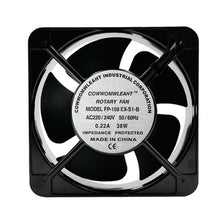 Load image into Gallery viewer, 220V 38W 15cm Roller Chassis Electrical Cabinet Shaft, Oil Bearing Fan, Double Rolling Ball Bearing Fan