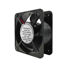 Load image into Gallery viewer, 220V 38W 15cm Roller Chassis Electrical Cabinet Shaft, Oil Bearing Fan, Double Rolling Ball Bearing Fan