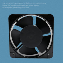 Load image into Gallery viewer, 220V 38W 15cm Roller Chassis Electrical Cabinet Shaft, Oil Bearing Fan, Double Rolling Ball Bearing Fan