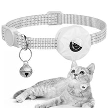 Load image into Gallery viewer, For AirTag 2nd Gen / AirTag 1st Gen Tracker Silicone Case Reflective Pet Cat Collar With Bell