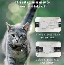 Load image into Gallery viewer, For AirTag 2nd Gen / AirTag 1st Gen Tracker Silicone Case Reflective Pet Cat Collar With Bell