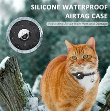 Load image into Gallery viewer, For AirTag 2nd Gen / AirTag 1st Gen Tracker Silicone Case Reflective Pet Cat Collar With Bell