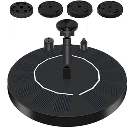 Solar Water Fountain Pool Outdoor Bird Bath Solar Powered Fountain Floating Water, 13cm, 16cm