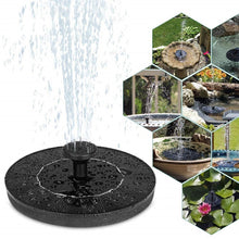 Load image into Gallery viewer, Solar Water Fountain Pool Outdoor Bird Bath Solar Powered Fountain Floating Water, 13cm, 16cm
