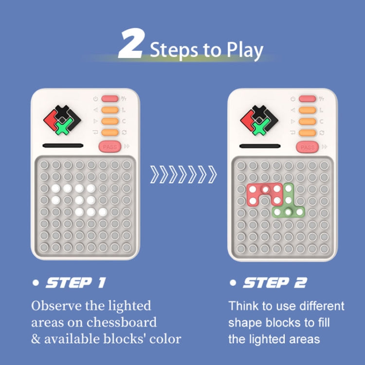 Q2 Tangram Hualongdao Geometry Puzzle Electronic Puzzle Transformation Toy