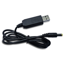 Load image into Gallery viewer, USB Booster Cable Mobile Power Router Power Cord, 2pcs DC 5v to 9v, 2pcs DC 5v to 12v