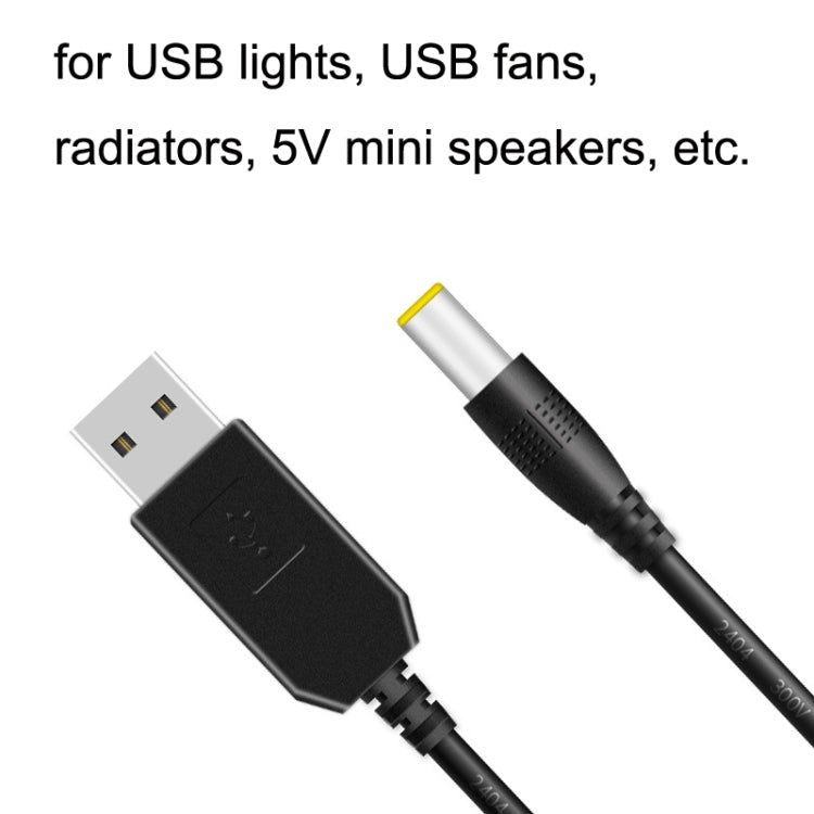 USB Booster Cable Mobile Power Router Power Cord, 2pcs DC 5v to 9v, 2pcs DC 5v to 12v