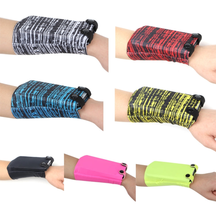 7 Inch Mobile Phone Outdoor Sports Wrist Bag Elastic Close-fitting Mini Arm Bag