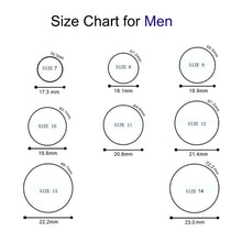 Load image into Gallery viewer, SH800-140 8mm Wide Curved Radian Step Silicone Ring, No.7, No.8, No.9, No.10, No.11, No.12