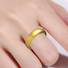 Load image into Gallery viewer, SH100 5.7mm Wide Silicone Ring Glitter Couple Ring, No.4, No.5, No.6, No.7