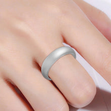 Load image into Gallery viewer, SH100 5.7mm Wide Silicone Ring Glitter Couple Ring, No.4, No.5, No.6, No.7