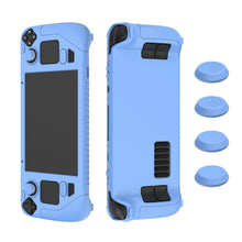 Load image into Gallery viewer, For Steam Deck Game Controller Soft Silicone Protective Cover Case With 4pcs Key Cap, SD001 (Luminous Green), SD001 (Black), SD001 (Red), SD001 (Luminous Blue)