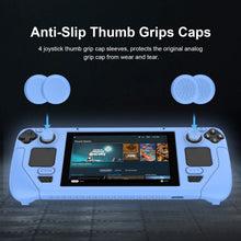 Load image into Gallery viewer, For Steam Deck Game Controller Soft Silicone Protective Cover Case With 4pcs Key Cap, SD001 (Luminous Green), SD001 (Black), SD001 (Red), SD001 (Luminous Blue)