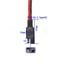 Load image into Gallery viewer, 2pcs 20A Solar Car Battery SAE Power Extension Cable, 15cm, 30cm, 100cm