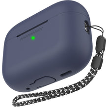 Load image into Gallery viewer, For AirPods Pro 2 AhaStyle PT187 Silicone One-Piece Protective Case With Lanyard Case