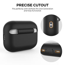 Load image into Gallery viewer, For AirPods Pro 2 AhaStyle PT187 Silicone One-Piece Protective Case With Lanyard Case