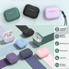 Load image into Gallery viewer, For AirPods Pro 2 AhaStyle PT187 Silicone One-Piece Protective Case With Lanyard Case
