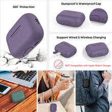 Load image into Gallery viewer, For AirPods Pro 2 AhaStyle PT187 Silicone One-Piece Protective Case With Lanyard Case