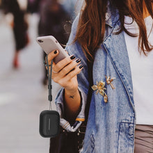 Load image into Gallery viewer, For AirPods Pro 2 AhaStyle PT187 Silicone One-Piece Protective Case With Lanyard Case