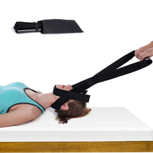 Load image into Gallery viewer, Y -Shaped Spine Chiropractic Decompression Traction Tool with Chin Strap, Spine  Traction