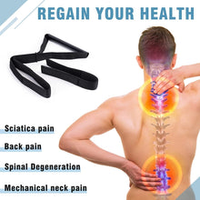 Load image into Gallery viewer, Y -Shaped Spine Chiropractic Decompression Traction Tool with Chin Strap, Spine  Traction