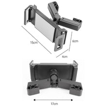Load image into Gallery viewer, Car Back Seat Buckle Type Rotating Telescopic Mobile Phone Tablet Holder, Tablet Holder(Black)