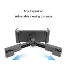 Load image into Gallery viewer, Car Back Seat Buckle Type Rotating Telescopic Mobile Phone Tablet Holder, Tablet Holder(Black)