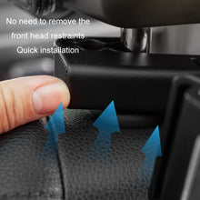 Load image into Gallery viewer, Car Back Seat Buckle Type Rotating Telescopic Mobile Phone Tablet Holder, Tablet Holder(Black)