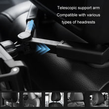 Load image into Gallery viewer, Car Back Seat Buckle Type Rotating Telescopic Mobile Phone Tablet Holder, Tablet Holder(Black)