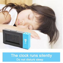 Load image into Gallery viewer, 8290 Electronic Colour Screen Weather Clock Weather Forecast Projection Clock Rotatable Digital Clock, Without USB Cable, With USB Cable